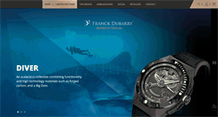 Desktop Screenshot of franckdubarry.com